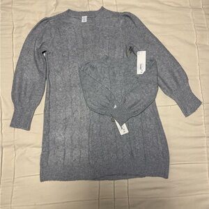 Mommy & Me! Soft Crew Neck Sweaters size M & 4T!! So cute